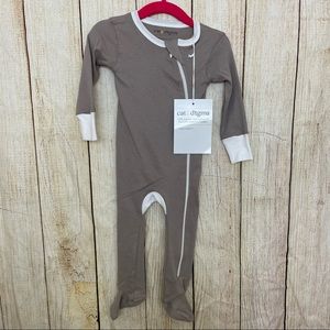 Cat & Dogma Footie Pajamas Organic Cotton 6-12 mo